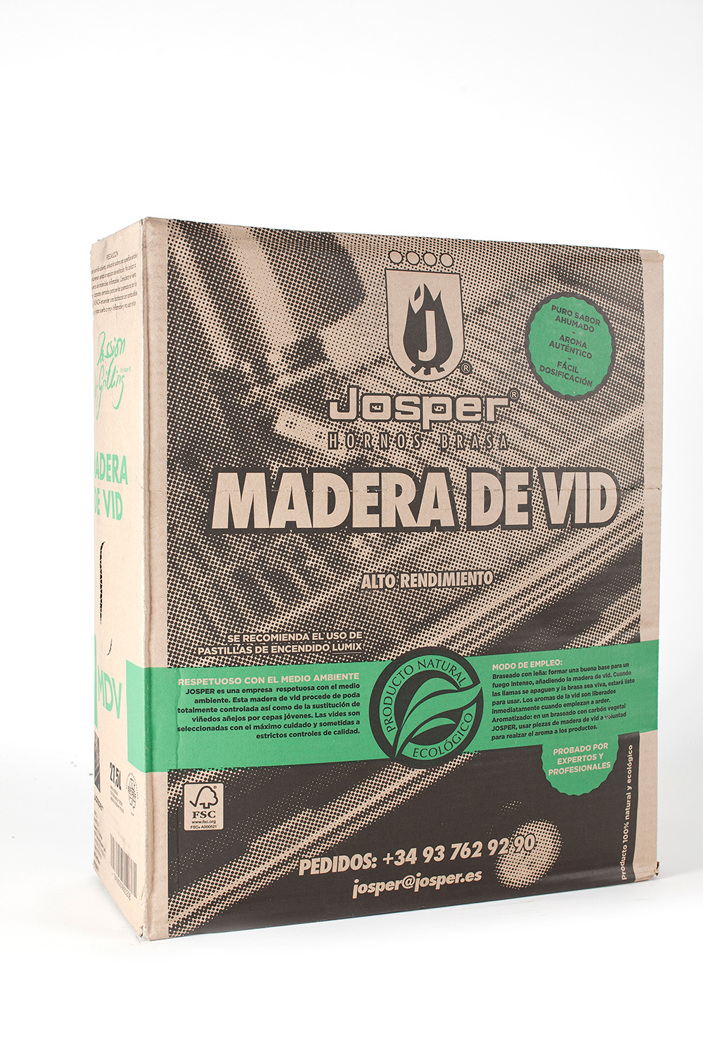 Josper MDV bois de vigne feu four charbon